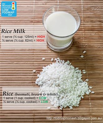 rijst en rijstmelk